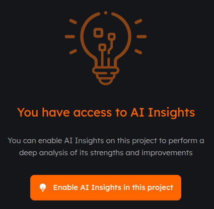 Enable Insights