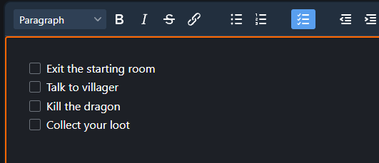 Project creation features
