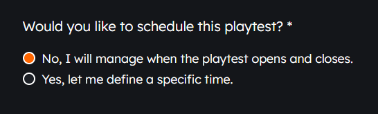 Project - Schedule