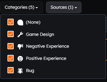 Annotations filter