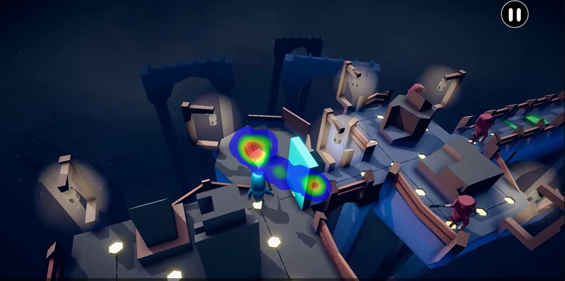 Gameplay Video - Desktop heatmap example