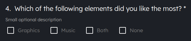 Multiple Select