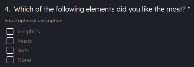 Multiple Select